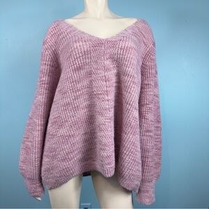 NWT Addition Elle Soft Pink Sweater